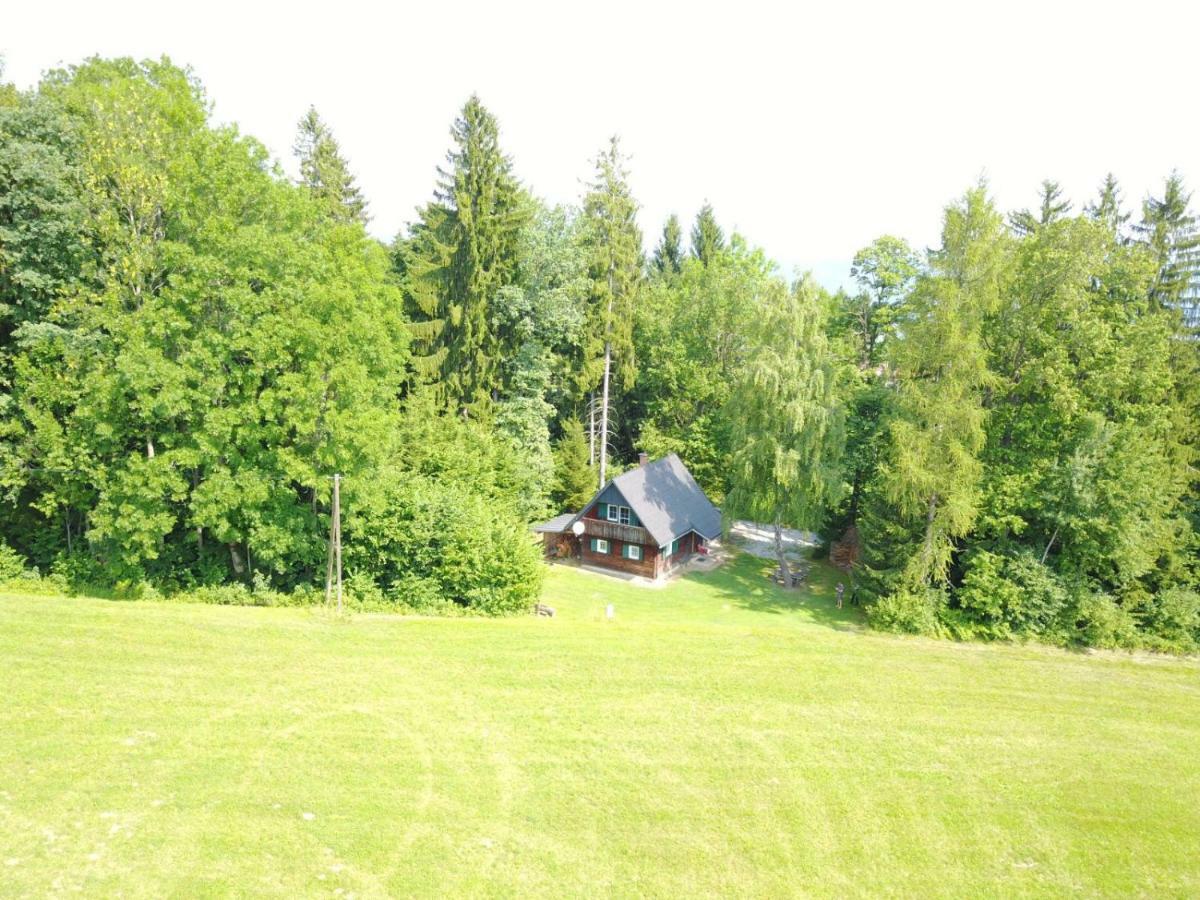Gregor'S Ferienhaus Im Wald Edelschrott Exterior foto