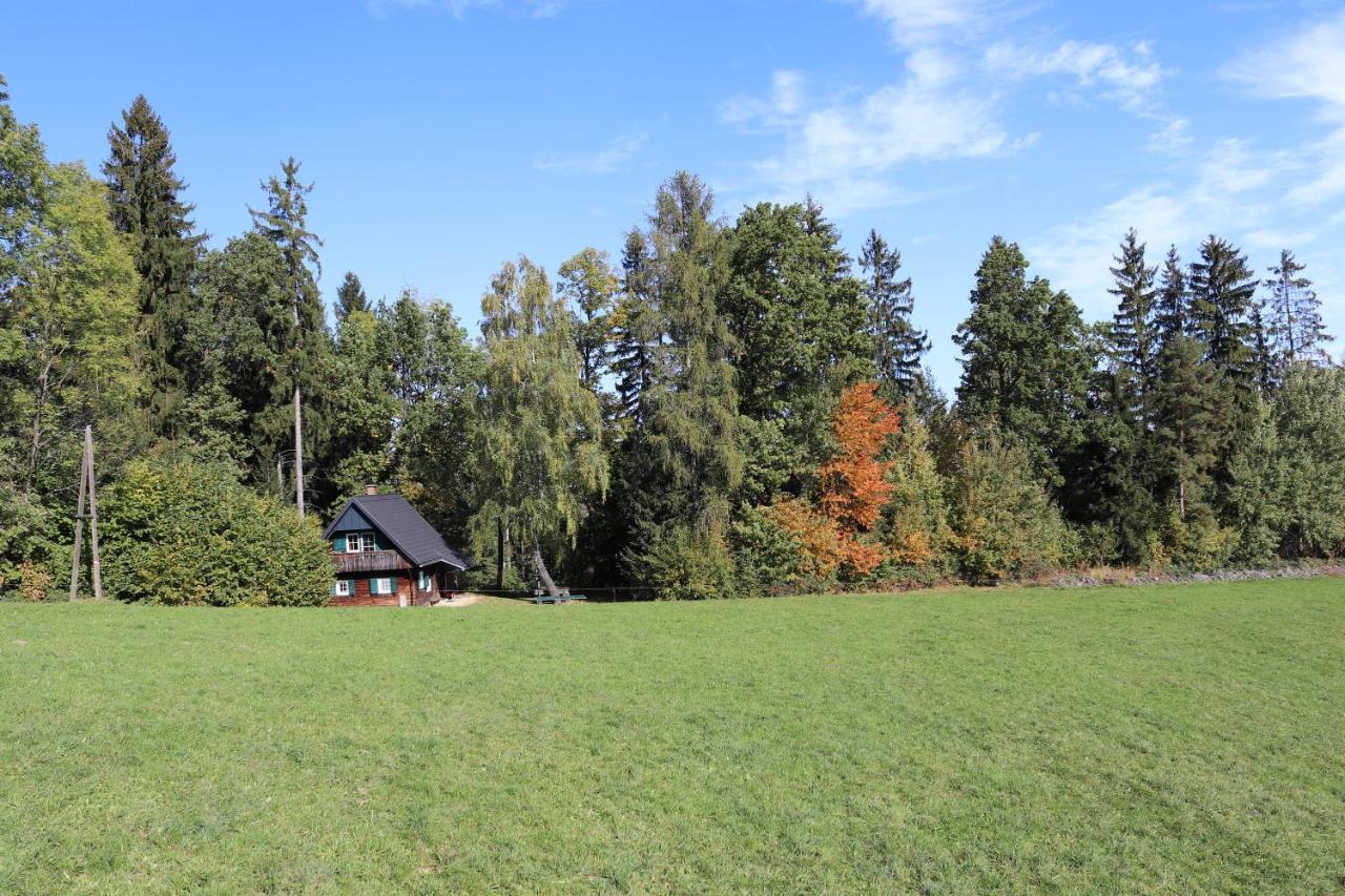 Gregor'S Ferienhaus Im Wald Edelschrott Exterior foto