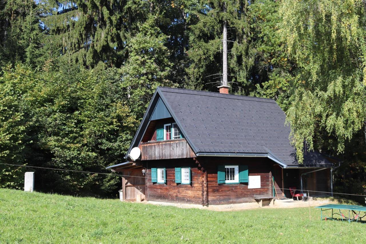 Gregor'S Ferienhaus Im Wald Edelschrott Exterior foto